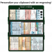 WhiteCoat Clipboard® Trifold - Green Critical Care Edition